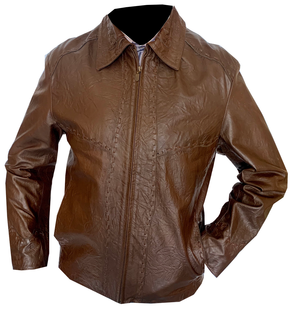 Chamarra de Piel Caballero Modelo 020