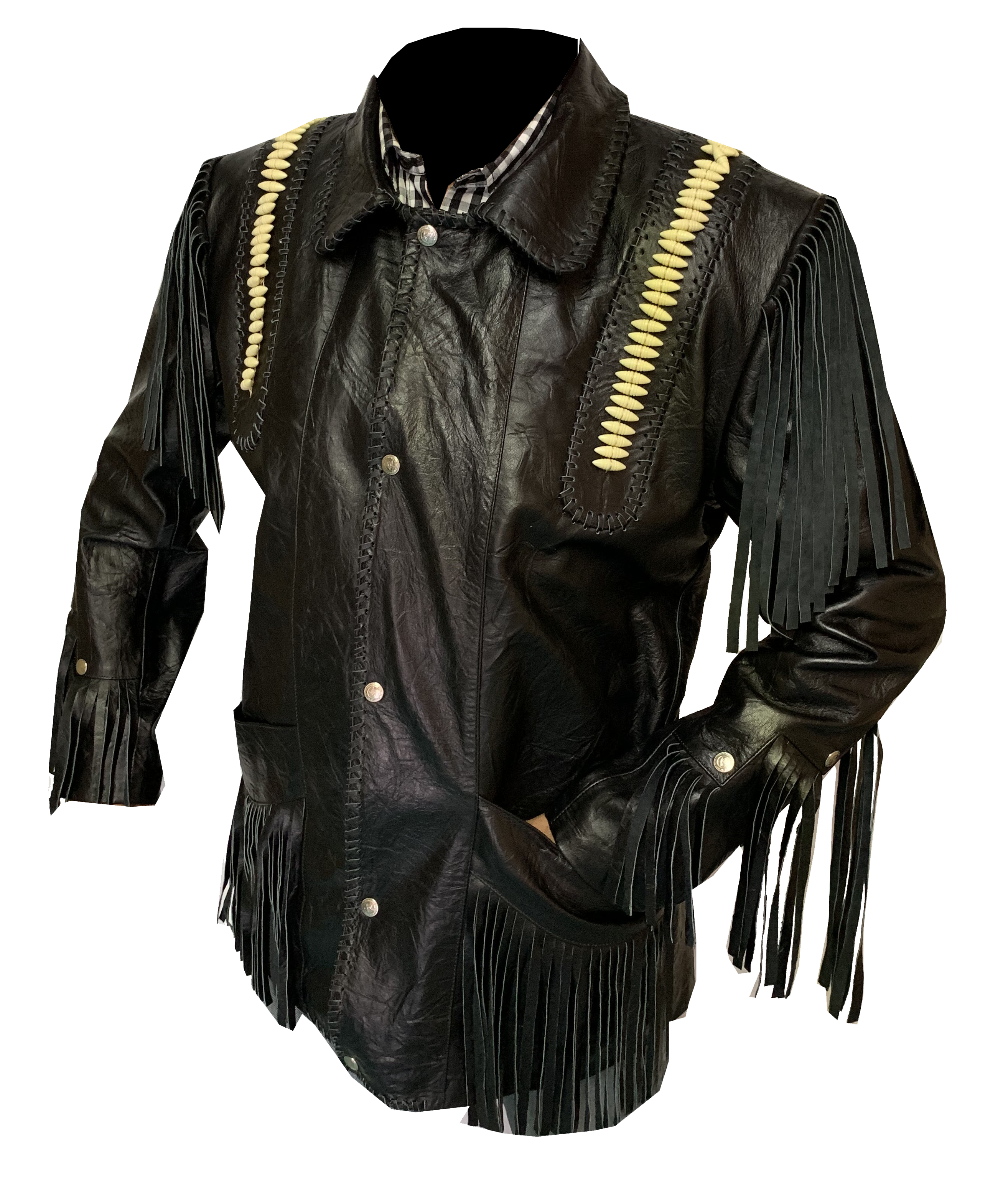Chamarra de Piel Caballero Modelo 029