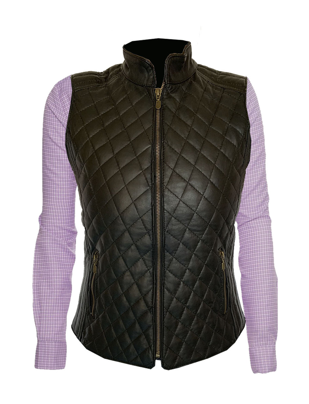 Chaleco de Piel Dama Modelo 030