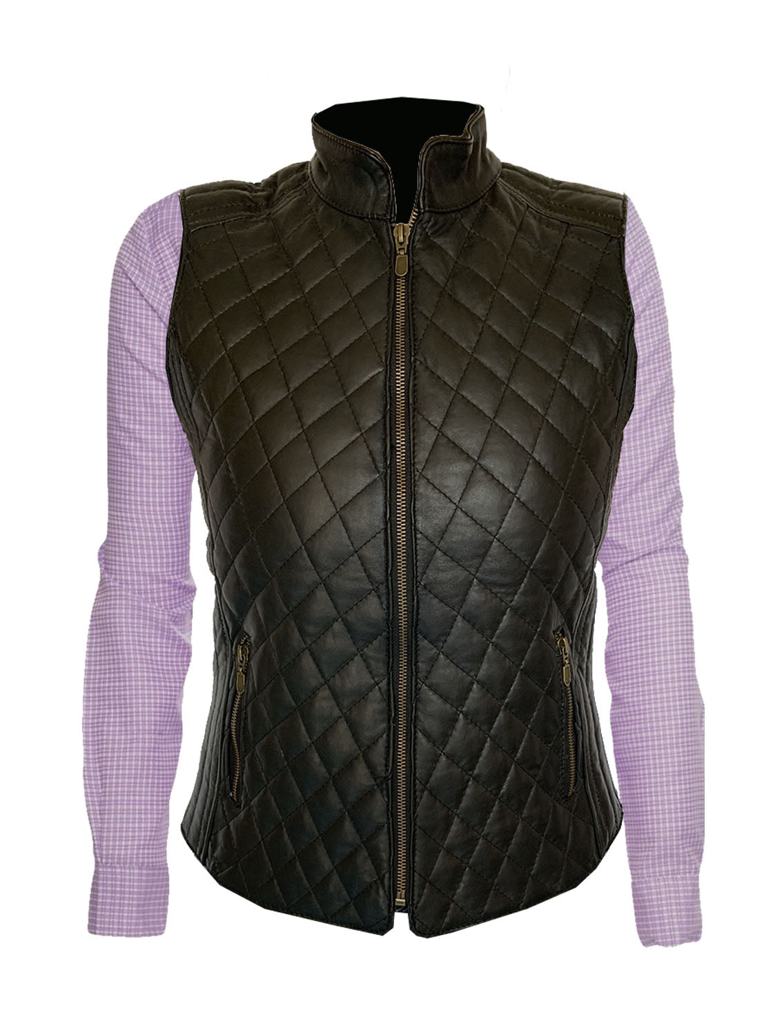 Chaleco de Piel Dama Modelo 030