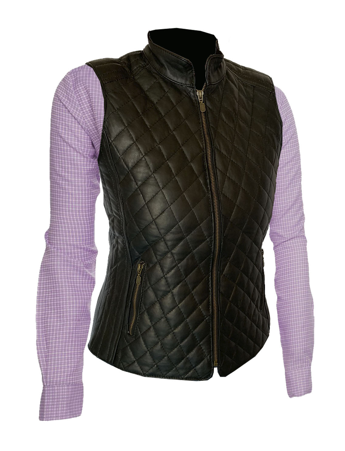Chaleco de Piel Dama Modelo 030