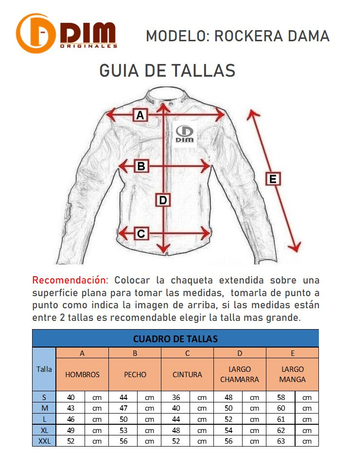 Chamarra de Piel Dama Modelo Rockerita