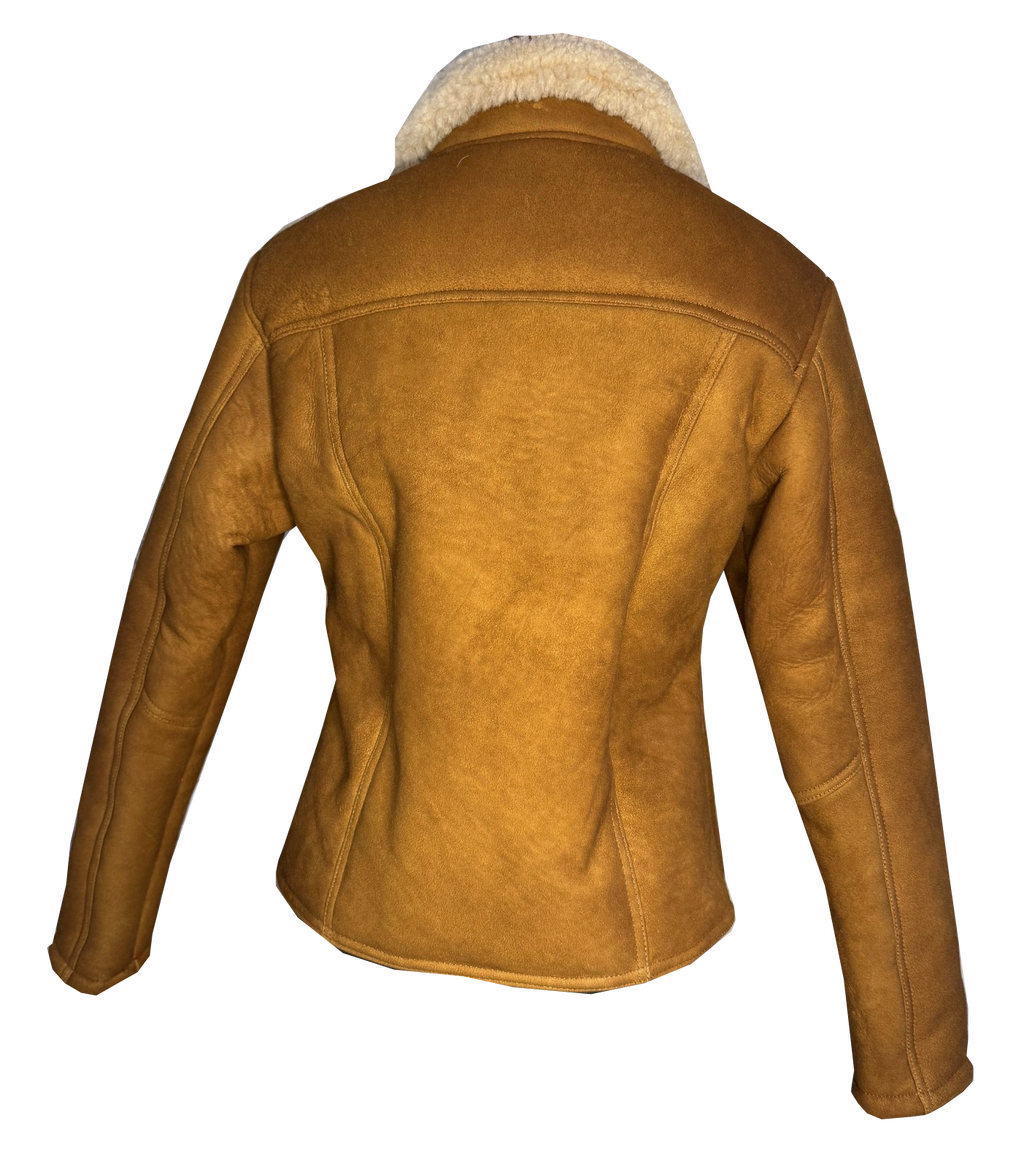 Chamarra de Piel Dama Modelo Marlboro 209 Borrega