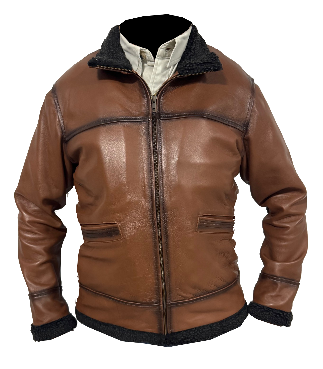 Chamarra de Piel Caballero Modelo 205