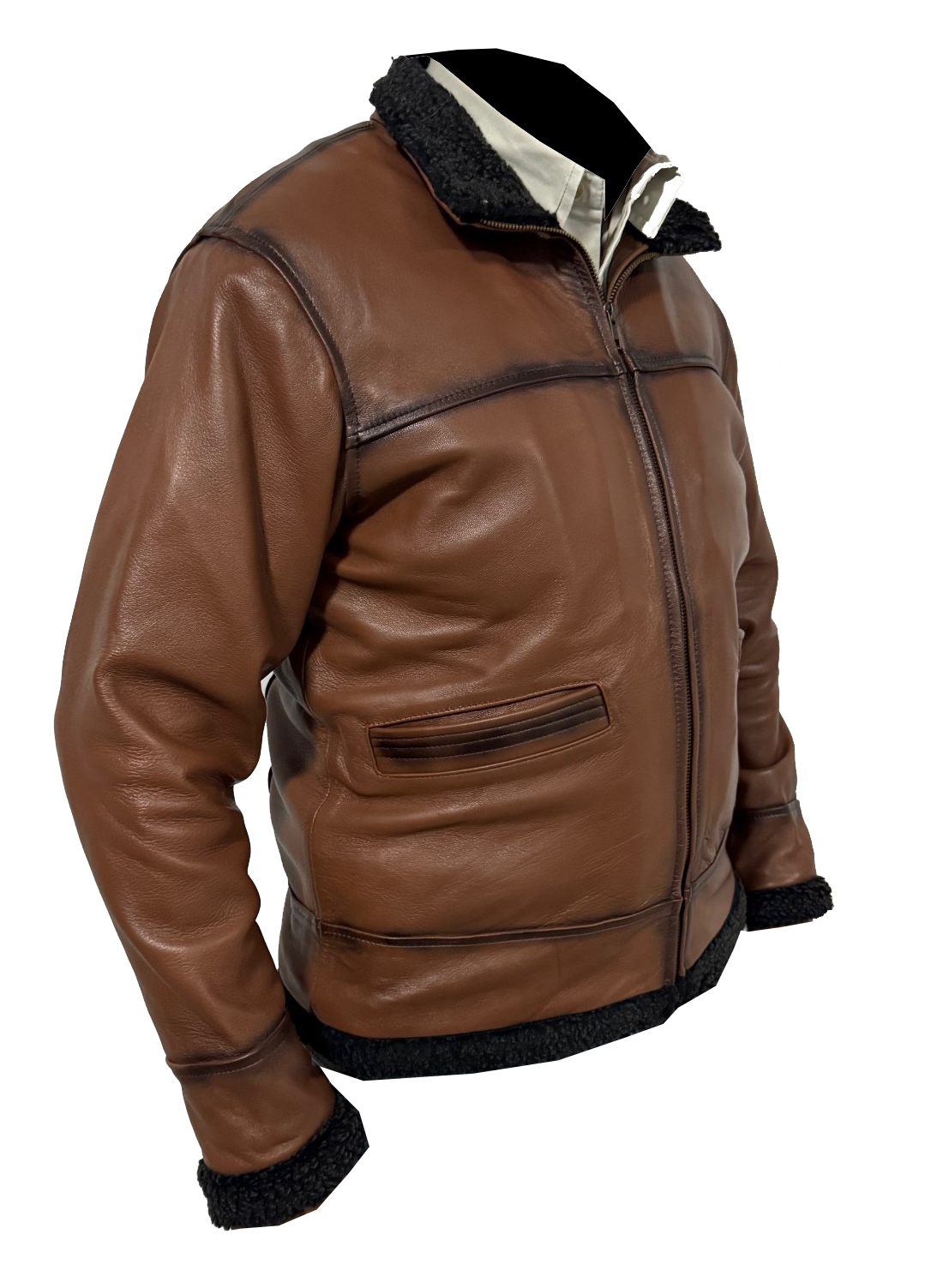 Chamarra de Piel Caballero Modelo 205
